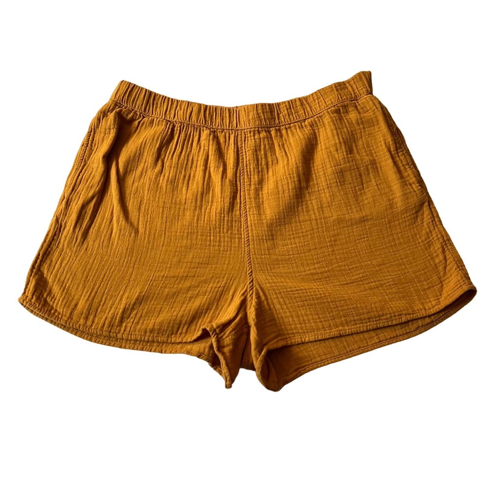 Universal Thread High Waist Shorts - Mustard